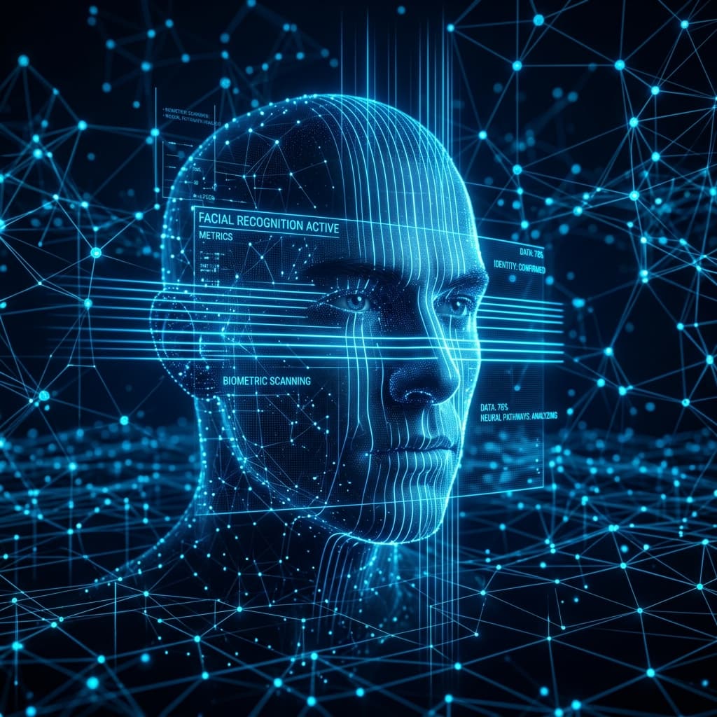 Face Scan Background